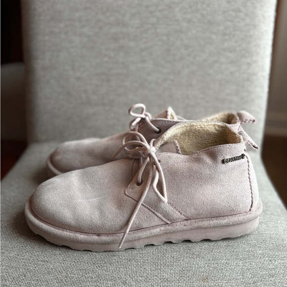 Bearpaw Women's Suede Chukka Skye Shoes Size 9 Light Lavender - Picture 4 of 10